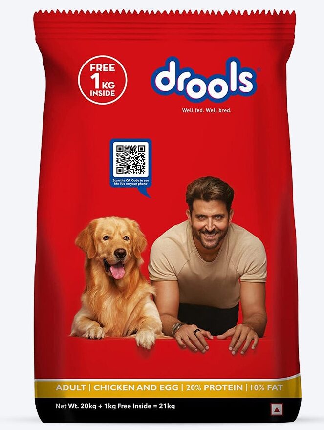 Drools Adult Dry Dog Food  Chicken And Egg Flavor