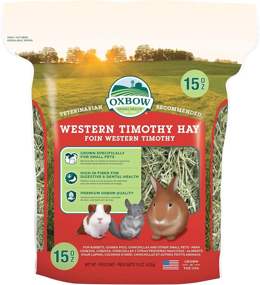 Oxbow Animal Health Hamster Western Timothy Hay For Pets